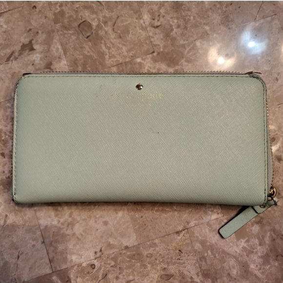 Kate Spade New York wallet Handbags - Kate Spade New York Cedar Street Wallet, Mint Mojito (0130)